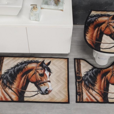 Jogo de Banheiro Estampado