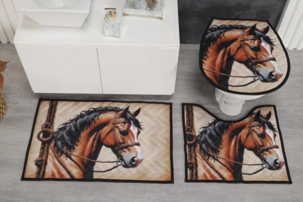 Jogo de Banheiro Estampado