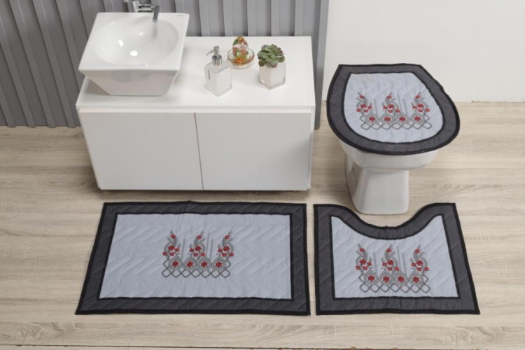 Jogo de Banheiro Bordado